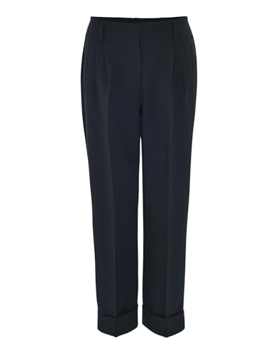 OPUS Damen City Pants | City Pants MULONA Relaxed mit Gummibund Coal Blue, 38 im Sale