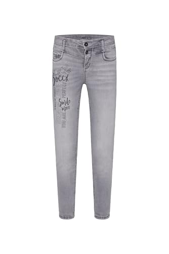 SOCCX Damen Jeans KI:RY Slim Fit Dark Grey 33 im Sale