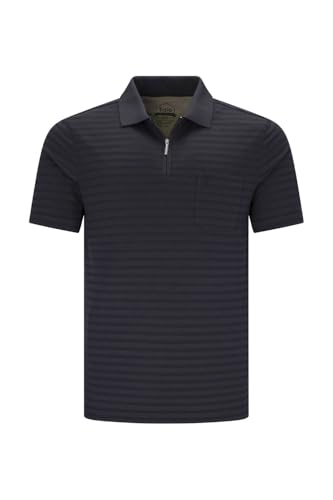 hajo polo shirt short sleeve shirt Soft Knit 20105 100 black striped, men's sale