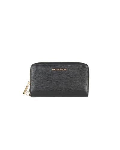 Michael Kors Jet Set Travel Large Flat Multifunction Phone Case Wristlet Pebble Leather im Sale