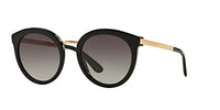 Thumbnail for Dolce & Gabbana Women's DG4268 Sunglasses, Multicolored (Gold, Black/Gray Gradient 501/8G), Small (Manufacturer size: 52) on sale
