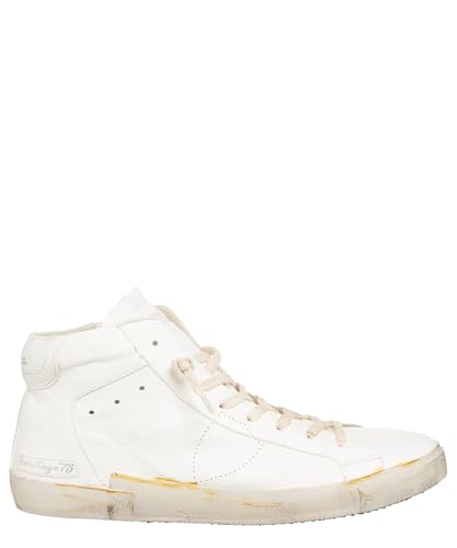 Philippe Model Herren prsx Sneaker high Vintage 78 Blanc EU im Sale