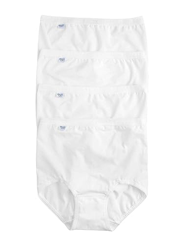 Sloggi Damen Basic+ Maxi 4p Slip, Weiß, EU im Sale