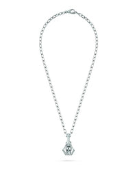 Thumbnail for Philipp Plein Herren Kette Halskette Edelstahl Silber PLEIN ICON CHAIN PJ9EA03NU im Sale