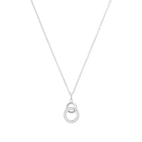 Thumbnail for s.Oliver Kette mit Anhänger Edelstahl Damen Halsschmuck, mit Kristall, 42+3 cm, Silber, Kommt in Schmuck Geschenk Box, 2015126 im Sale