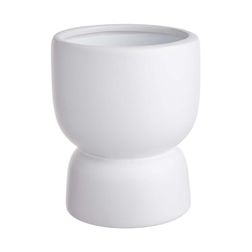 BUTLERS flowerpot Ø12cm made of stoneware -Base- Plant pot for indoor and outdoor use | Planter for decorating balconies, kitchens, or living rooms on sale
