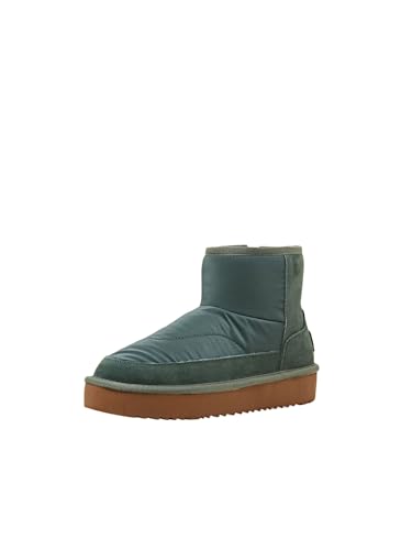 ESPRIT kuschelige Damen Stiefelette, 305/EMERALD Green, 39 EU im Sale
