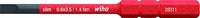 Thumbnail for Wiha Bit slimBit electric Schlitz (41159) 3, 5 mm x 75 mm für tiefliegende Schrauben, Allrounder für Elektriker,Schlitz 3.5 im Sale