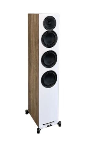 ELAC Uni-Fi Reference UFR5 Standlautsprecher, Weiss/Holz im Sale