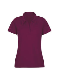 Thumbnail for Trigema Damen Poloshirt ohne Knopfleiste im Sale