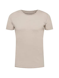 Thumbnail for KEY LARGO Herren Bread New Round T Shirt, Dove Grey (1123),  EU im Sale