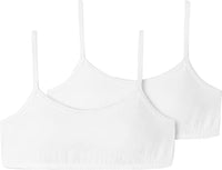 Thumbnail for Schiesser Mädchen 2 Pack Unterwäsche Bustier mit Spaghettiträger-95/5 Organic Cotton Bio Baumwolle- im Sale