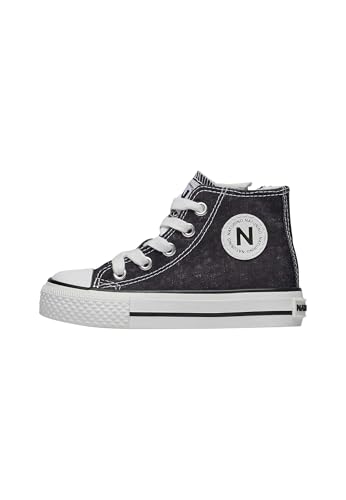 Naturino Knöchelschuhe aus Stoff, schwarz 26 im Sale