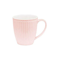 Thumbnail for GreenGate - Mug - Cup - Handle Mug - Alice - Pale pink - Porcelain