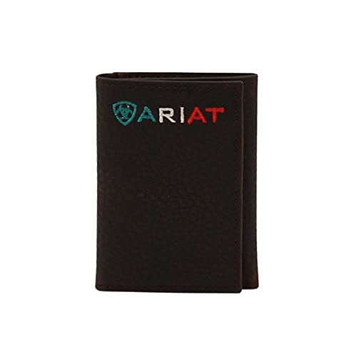 Ariat Mexican Rowdy Herren-Geldbörse, dreifach faltbar