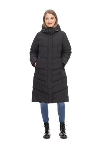 Ragwear - Damen Wintermantel - Suminka - Black - im Sale