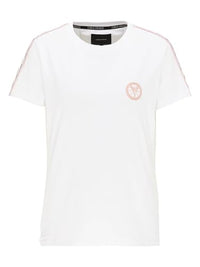Thumbnail for Carlo Colucci Damen Basic T-Shirt Weiß M/38 im Sale