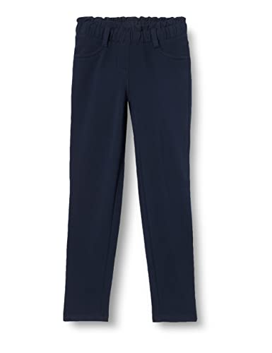 s.Oliver Leggings mit Paperbag-Bund Dark Blue 110 im Sale