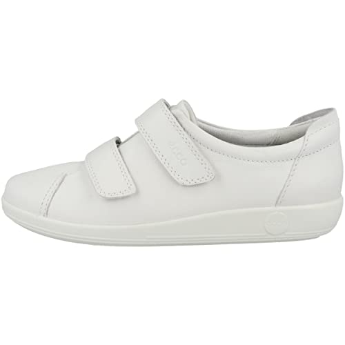 ECCO Damen Soft 2.0 Hohe Sneaker Trainer, Black Sole, 39 EU im Sale