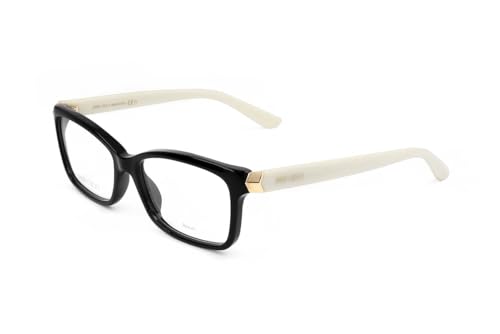 Jimmy Choo Brillen JC225 9HT BLK IVORY 54/15/145 Damen im Sale