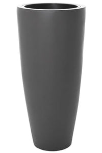 Thumbnail for VIVANNO Planter Plant Pot Flower Pot Fiberglass City Grey Brown - 100x47 on Sale
