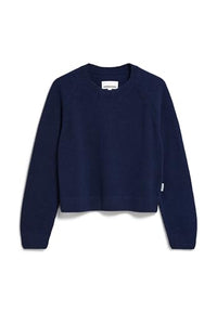 Thumbnail for ARMEDANGELS Damen Pullover Loose Fit aus Bio-Woll Mix DILIRIAA REGLANA Loose Fit Cinnamon Dust Melange im Sale