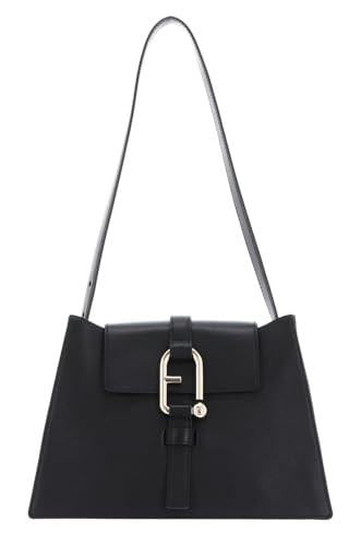 Furla Nuvola Shoulder Bag Nero im Sale