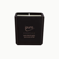 Thumbnail for ipuro - decorative ipuro time to party scented candle - puristic scented candles in a glass - intense scented candles with caramel-fruity notes - stylish candle for a unique fragrance experience 125 g on sale