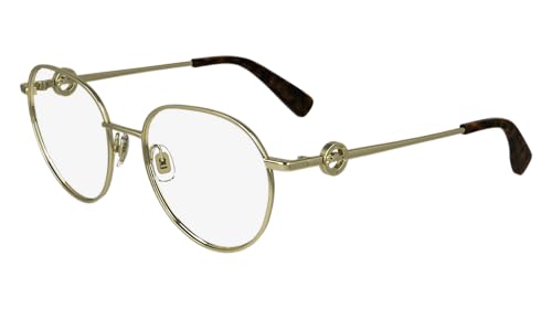 Longchamp Unisex LO2165 Sunglasses, 710 Deep Gold, 52 im Sale