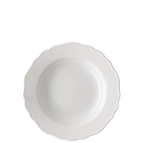 Hutschenreuther Maria Theresia Weiß Suppenteller 23 cm Fahne im Sale