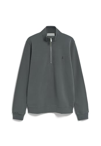ARMEDANGELS Herren Sweatshirt aus Bio-Baumwoll Mix WAARLO Comfort Regular Fit Night Sky im Sale