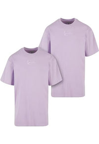 Thumbnail for Karl Kani Herren KM234-059-2 Small Signature 2-Pack Essential Tee Lilac im Sale