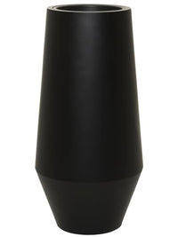 Thumbnail for VIVANNO Planter Floor Vase Fiberglass BERBELA 80x40 cm - Large Design Vase Black Matt on Sale