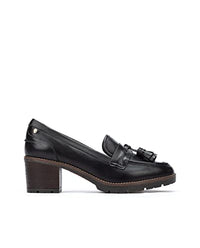 Thumbnail for Pikolinos heeled shoes in leather LLANES for women color Negro on sale