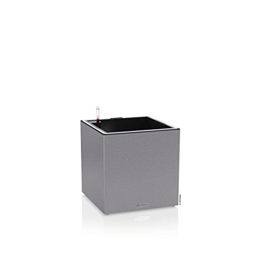 Lechuza Canto Stone LED Low All-in-One Set steingrau 13690 im Sale