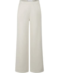 Thumbnail for Raffaello Rossi Wide Trousers Palina Long Wool White 40 on Sale