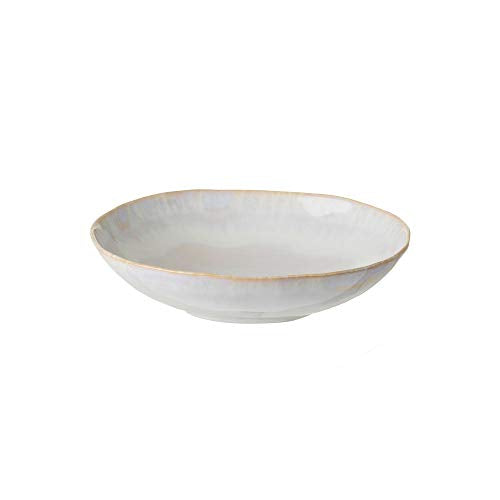 Costa Nova, Brisa Kollektion, Steinzeug Geschirr, Pastaschale, sal (weiß), 23 cm, 6 teilig im Sale