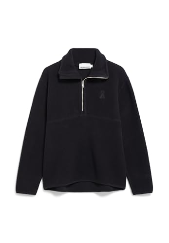 ARMEDANGELS Damen Sweatshirt aus Bio-Baumwolle HAARLEENAA Oversized Fit Black im Sale