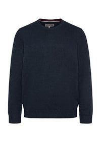 Thumbnail for Camp David Herren Pullover mit Rundhalsausschnitt Blue Navy im Sale
