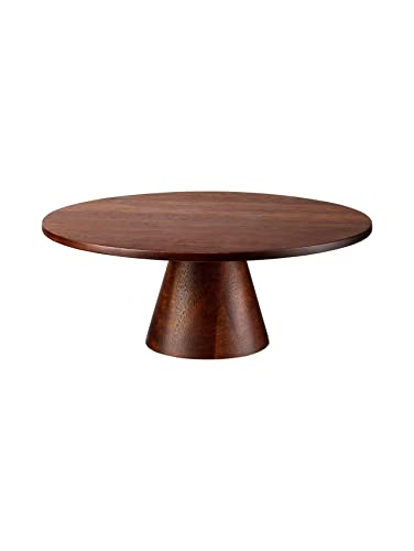 ASA Wood Tortenplatte aus Akazienholz in der Farbe Braun, Maße: 21cm x 21cm x 8,2cm, 53861970 im Sale