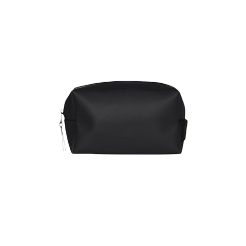 RAINS Wash Bag Kulturbeutel, groß, für Erwachsene, Unisex, 01 Schwarz, Einheitsgröße im Sale