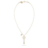 Thumbnail for Philipp Plein Damen Kette Halskette Edelstahl IP Gold RHAPSODY PJ8EA05NU im Sale