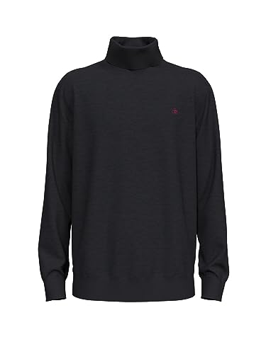 Scotch &amp; Soda Men's Regular Fit Essentials Turtle in Eco Vero Pullover, Light Gray Melange, on sale
