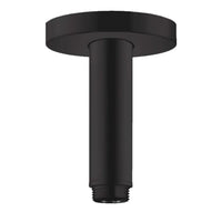 Thumbnail for hansgrohe Deckenanschluss für Regendusche, Anschluss Kopfbrause 10 cm, Mattschwarz im Sale