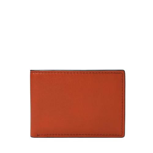 Fossil Bifold-Geldbörse für Herren Steven flach Leder, ML4396473 im Sale