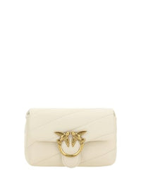 Thumbnail for Pinko Women's Love Baby Puff C Sheep Nappa Bag, Z14q_Silk-Antique-Gold on Sale