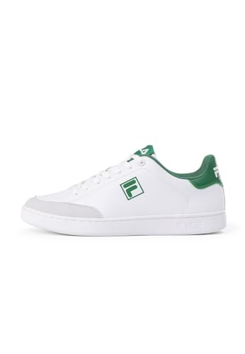 FILA men's COURTBAY sneakers, White-Verdant Green, 47 EU on sale