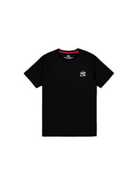 Thumbnail for Alpha Industries Herren Camo Logo Puff Print BP T, Olive, im Sale