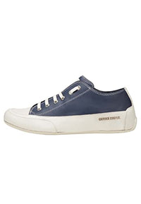 Thumbnail for Candice Cooper Rock S-Sneakers aus Leder in Vintage-Optik, Marineblau 36 im Sale