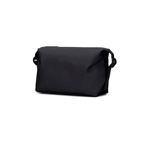 RAINS Unisex Erwachsene Weekend Wash Bag Kosmetiktasche, 01 Black (Schwarz), Einheitsgröße im Sale